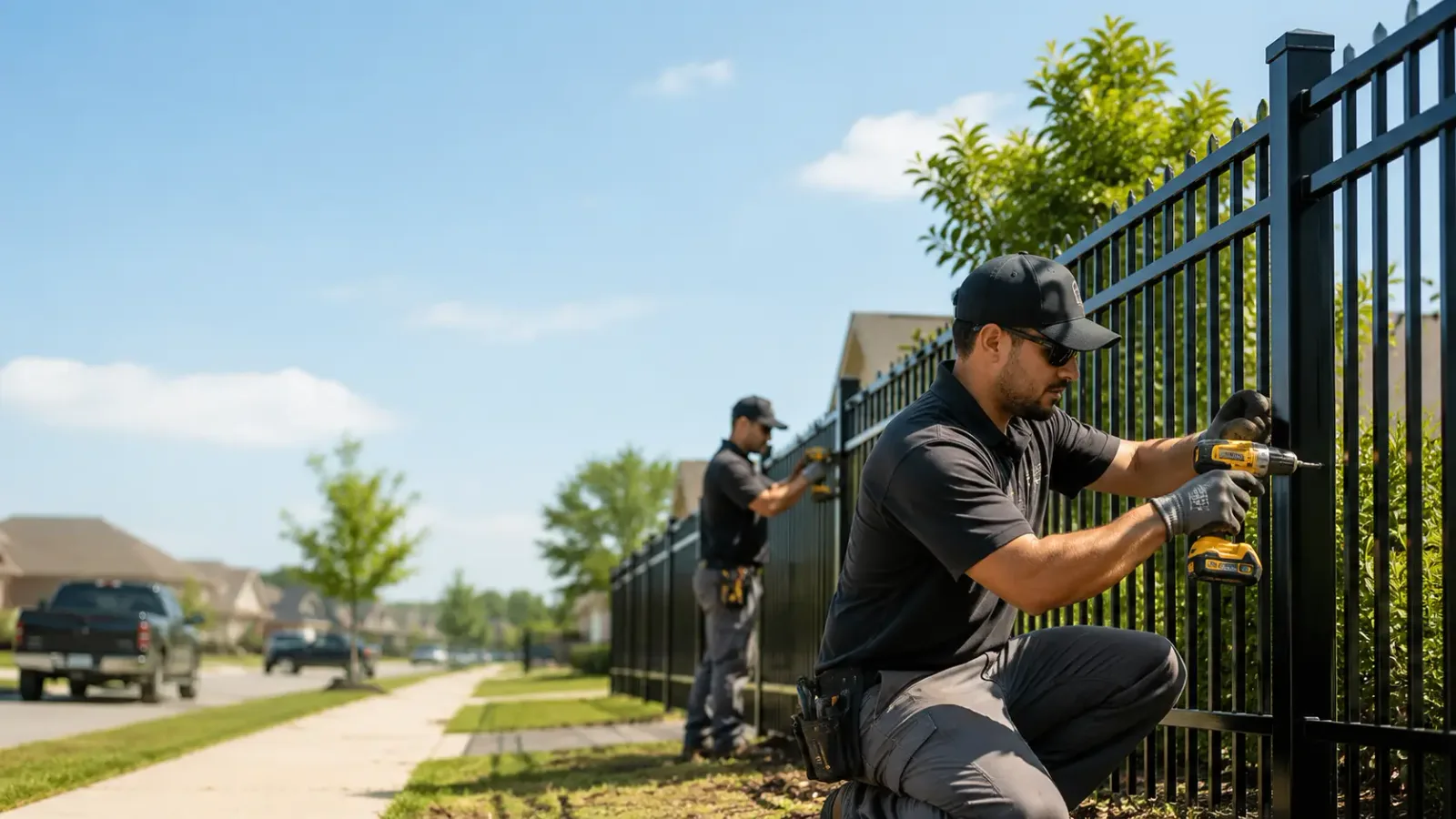 Metal Fence Installation in Platteville, WI